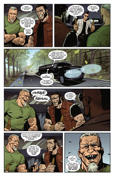 Page #4 from Daredevil / Punisher: The Devil