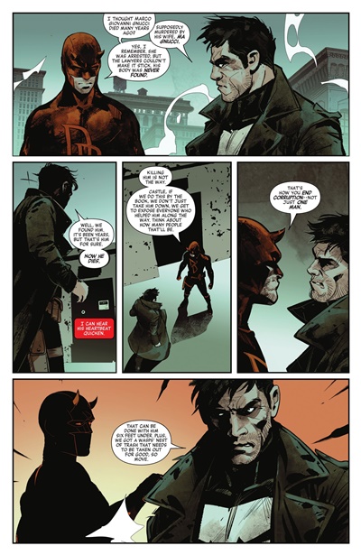 Page #2 from Daredevil / Punisher: The Devil