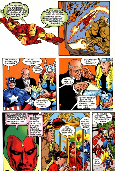 Page #2 from Domination Factor: Avengers (1999 series) #1