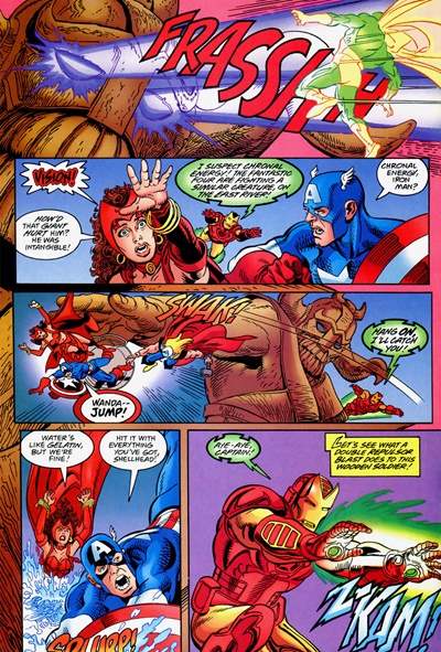 Page #4 from Domination Factor: Avengers (1999 series) #1