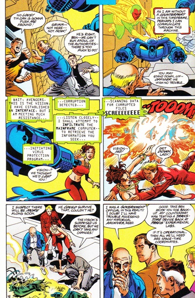 Page #4 from Domination Factor: Avengers (1999 series) #4