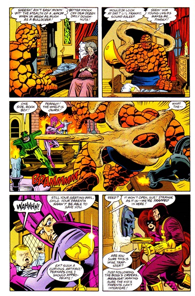 Page #5 from Domination Factor: Fantastic Four (1999 series) #2