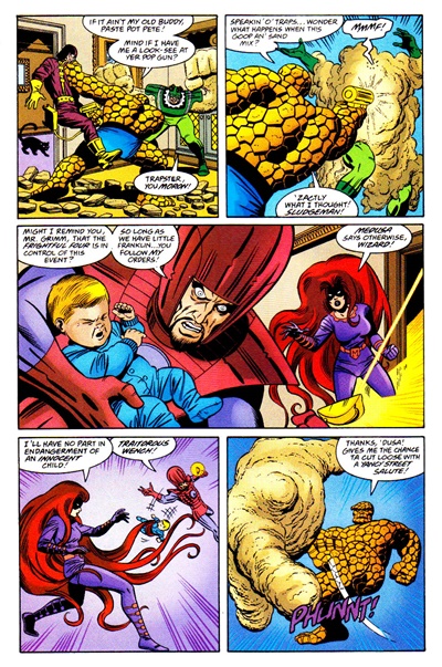 Page #6 from Domination Factor: Fantastic Four (1999 series) #3
