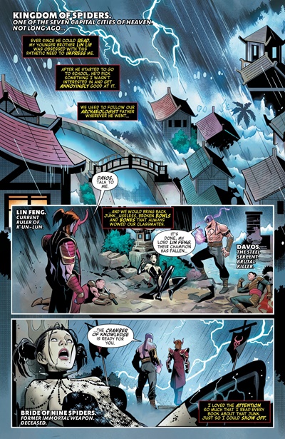 Page #1 from Deadly Hands of K