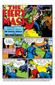 Page #1 from Daring Mystery Comics (1940 series) #1