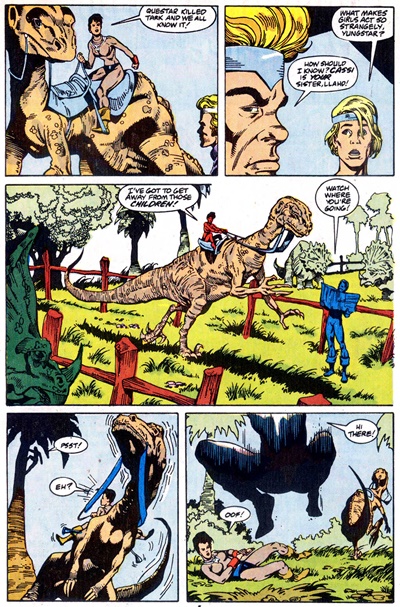 Page #5 from Dino Riders (1989 series) #2