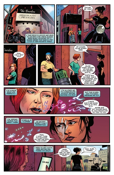 Page #4 from Echo: Seeker of Truth (2026 series) #1