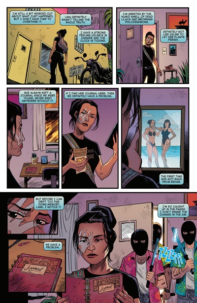 Page #5 from Echo: Seeker of Truth (2026 series) #1