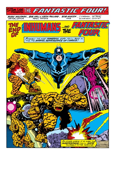 Page #1 from Fantastic Four Annual (1963 series) #12