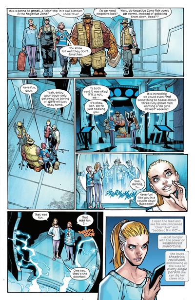 Page #1 from Fantastic Four (2025 series) #5