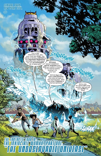 Page #1 from Fantastic Four (2025 series) #6