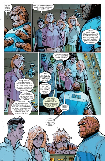Page #3 from Fantastic Four (2025 series) #7