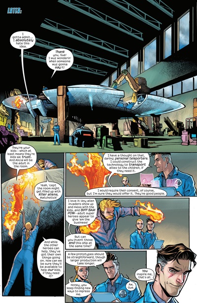 Page #4 from Fantastic Four (2025 series) #7
