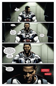Page #1 from Generations: Sam Wilson Captain America and Steve Rogers Captain America (2017 series) #1
