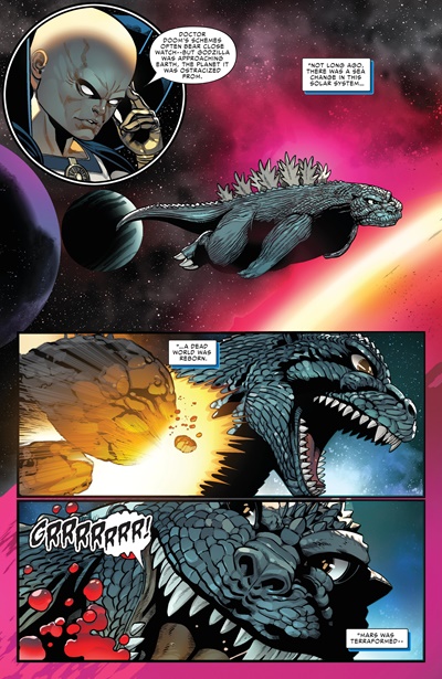 Page #4 from Godzilla: Infinity Roar (2026 series) #4