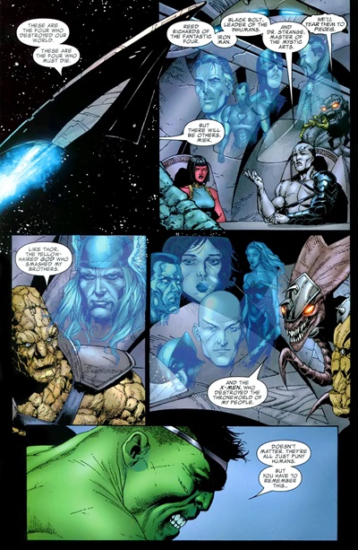 Page #1 from Incredible Hulk (2000 series) #107