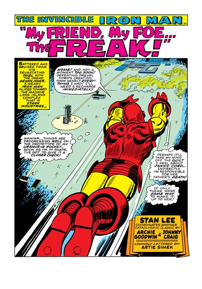 Page #1 from Iron Man (1968 series) #3