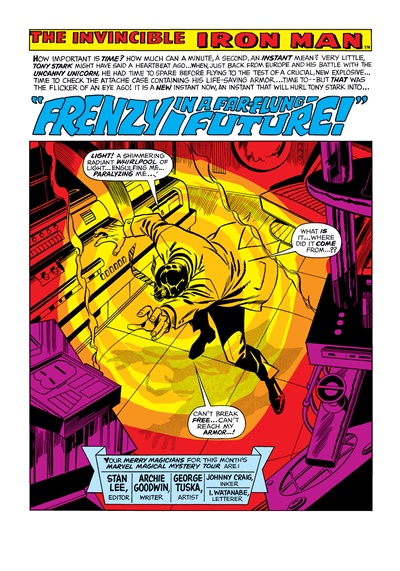 Page #1 from Iron Man (1968 series) #5
