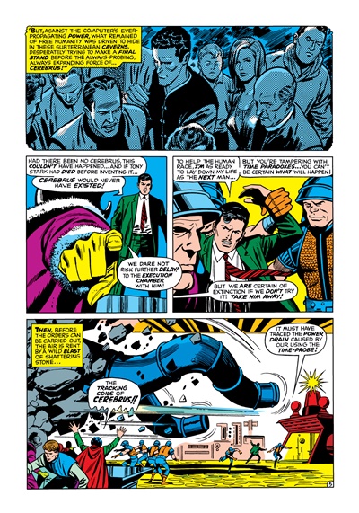 Page #5 from Iron Man (1968 series) #5