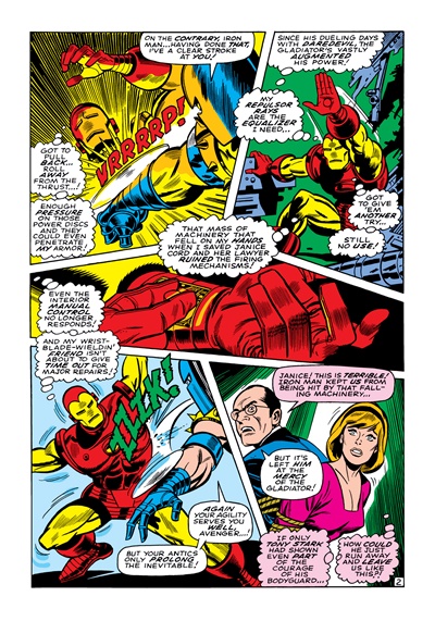 Page #2 from Iron Man (1968 series) #8