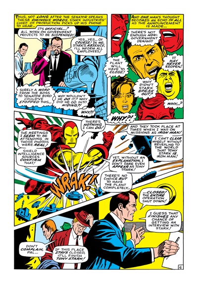 Page #6 from Iron Man (1968 series) #10
