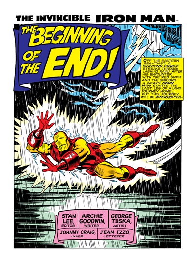 Page #1 from Iron Man (1968 series) #17