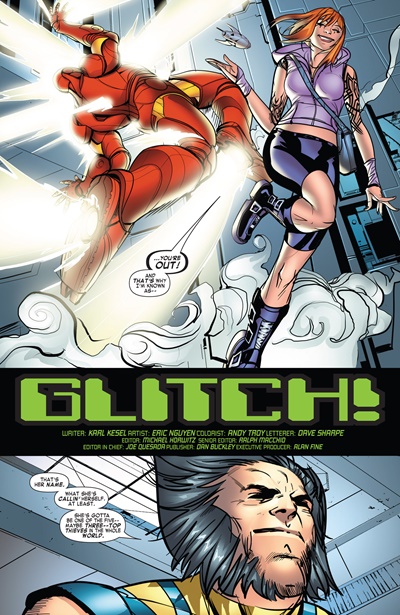 Page #4 from Iron Man: Kiss And Kill (2010 series) #1
