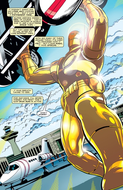 Page #1 from Iron Man: The Iron Age (1998 series) #1