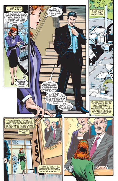 Page #3 from Iron Man: The Iron Age (1998 series) #1