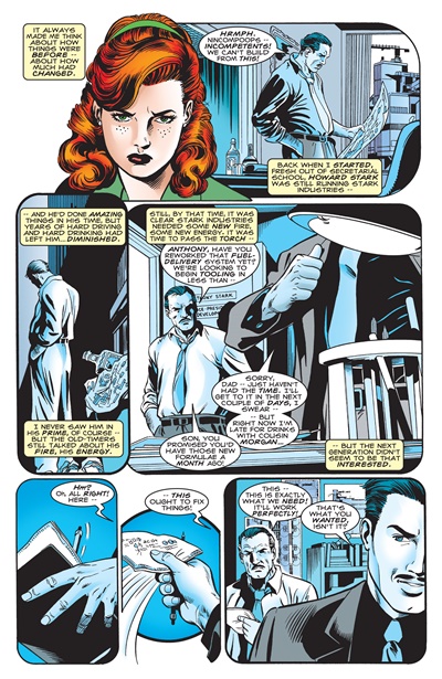 Page #4 from Iron Man: The Iron Age (1998 series) #1