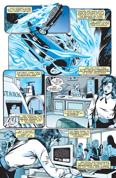 Page #6 from Iron Man: The Iron Age (1998 series) #1