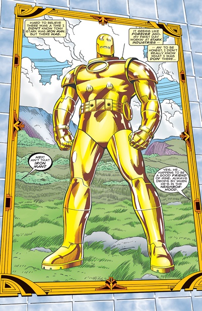 Page #1 from Iron Man: The Iron Age (1998 series) #2