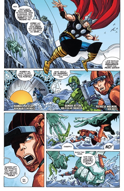 Page #5 from Indestructible Hulk (2013 series) #7