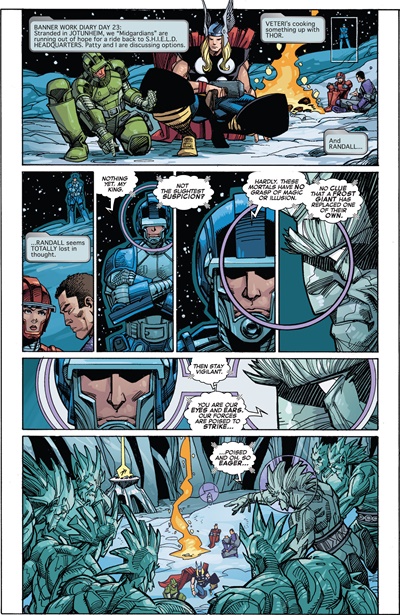 Page #1 from Indestructible Hulk (2013 series) #8