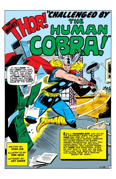 Page #1 from Journey into Mystery (1952 series) #98