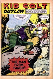Page #1 from Kid Colt Outlaw (1949 series) #90