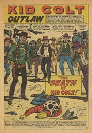 Page #1 from Kid Colt Outlaw (1949 series) #91