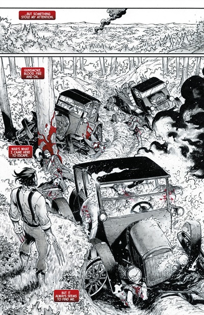 Page #3 from Logan: Black, White and Blood (2026 series) #2