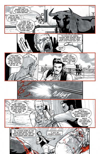 Page #2 from Logan: Black, White and Blood (2026 series) #3
