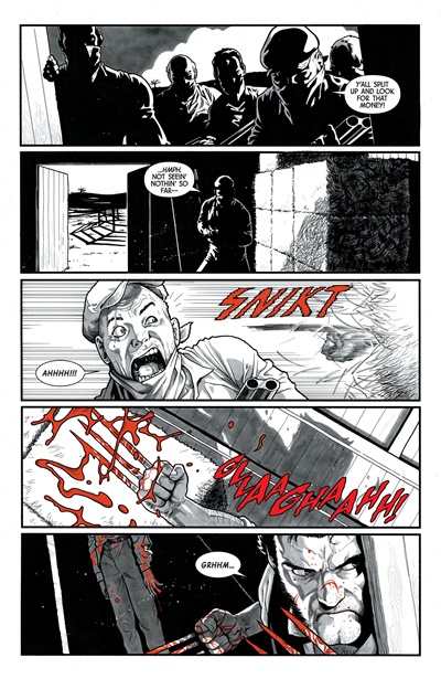 Page #4 from Logan: Black, White and Blood (2026 series) #3