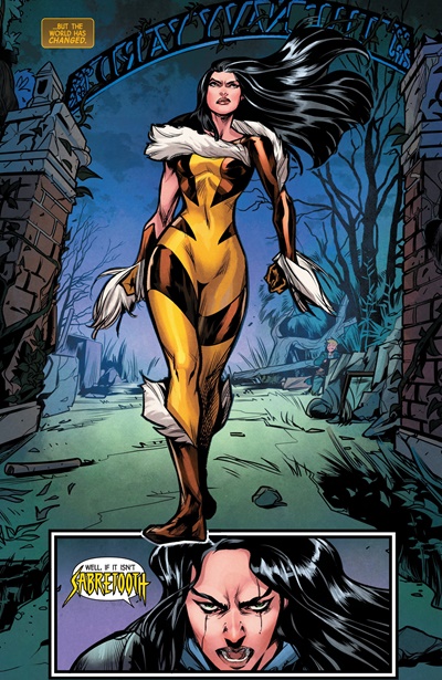 Page #3 from Laura Kinney: Sabretooth (2025 series) #1