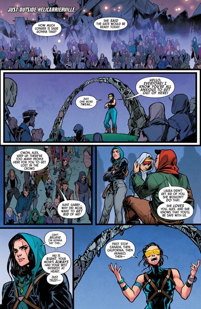 Page #3 from Laura Kinney: Sabretooth (2025 series) #2