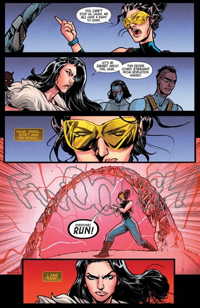 Page #5 from Laura Kinney: Sabretooth (2025 series) #2