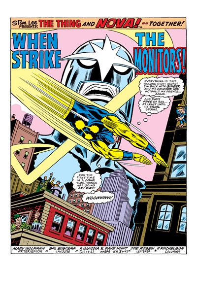 Page #1 from Marvel Two-In-One Annual (1976 series) #3