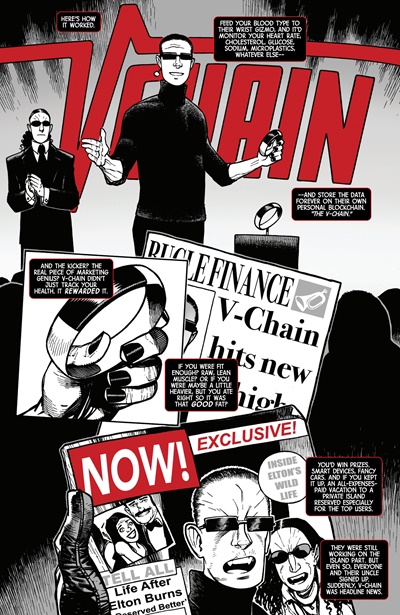 Page #2 from Marvel: Black, White and Blood and Guts (2025 series) #1