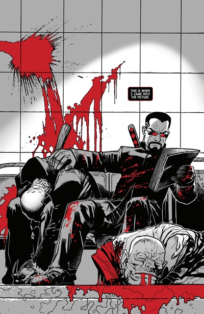 Page #3 from Marvel: Black, White and Blood and Guts (2025 series) #1