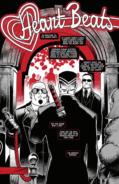 Page #5 from Marvel: Black, White and Blood and Guts (2025 series) #1