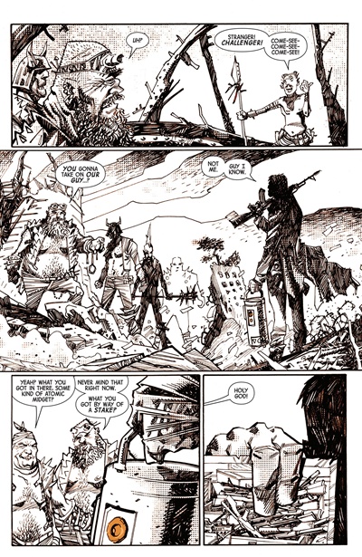 Page #3 from Marvel: Black, White and Blood and Guts (2025 series) #2