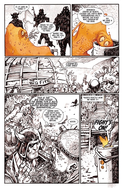 Page #6 from Marvel: Black, White and Blood and Guts (2025 series) #2