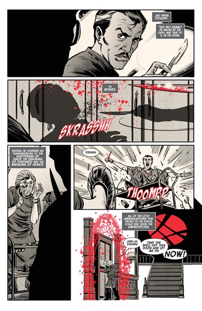 Page #2 from Marvel: Black, White and Blood and Guts (2025 series) #4